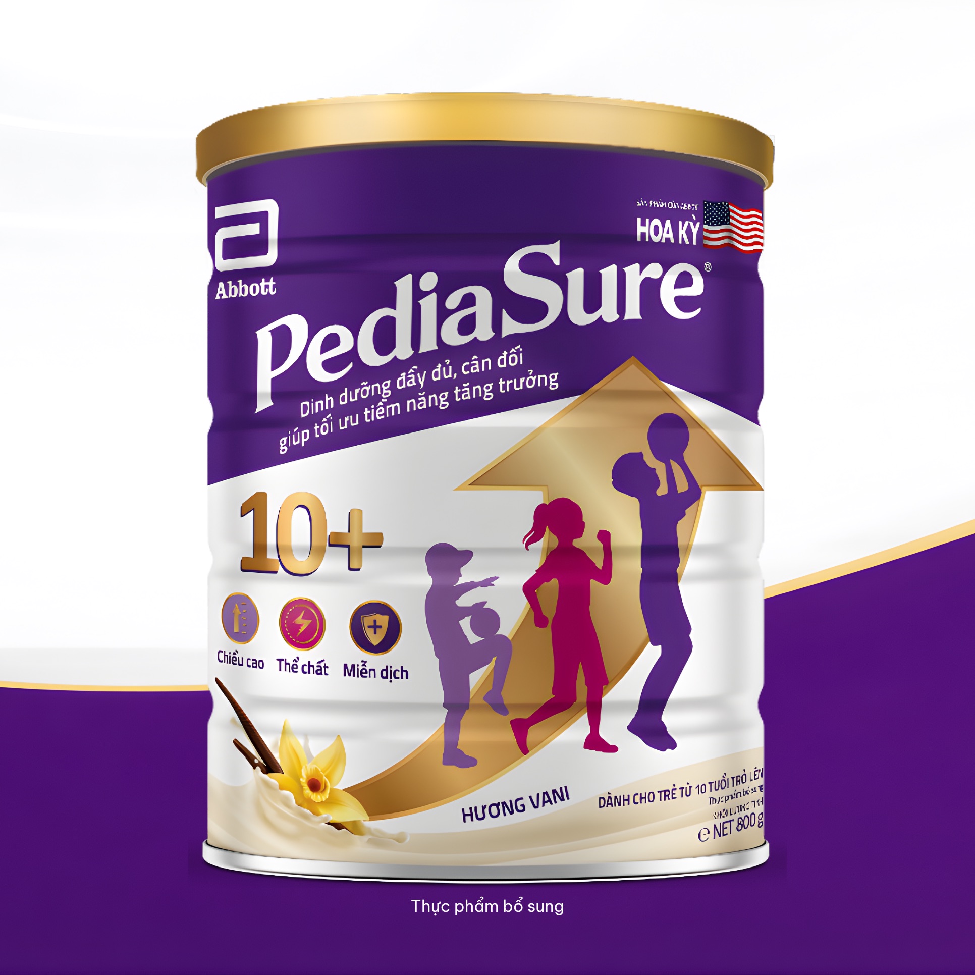 PediaSure 10+ là thực phẩm bổ sung dành riêng cho trẻ từ 10 tuổi trở lên